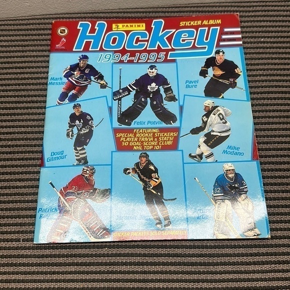 Other - Hockey vintage sticker  book